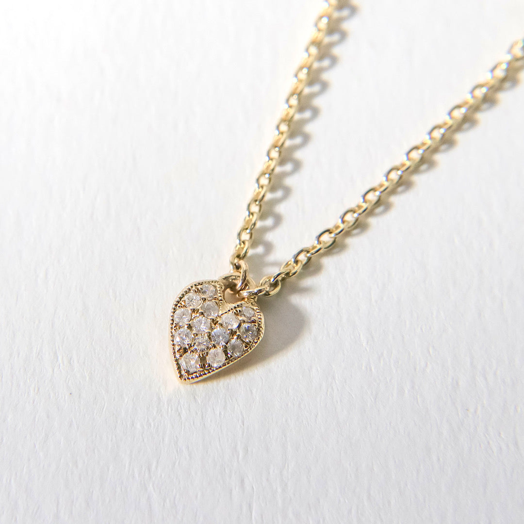 Ace Of Heart Pendant Necklace