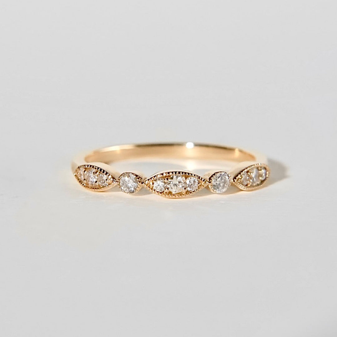 Grains Art Deco Ring II