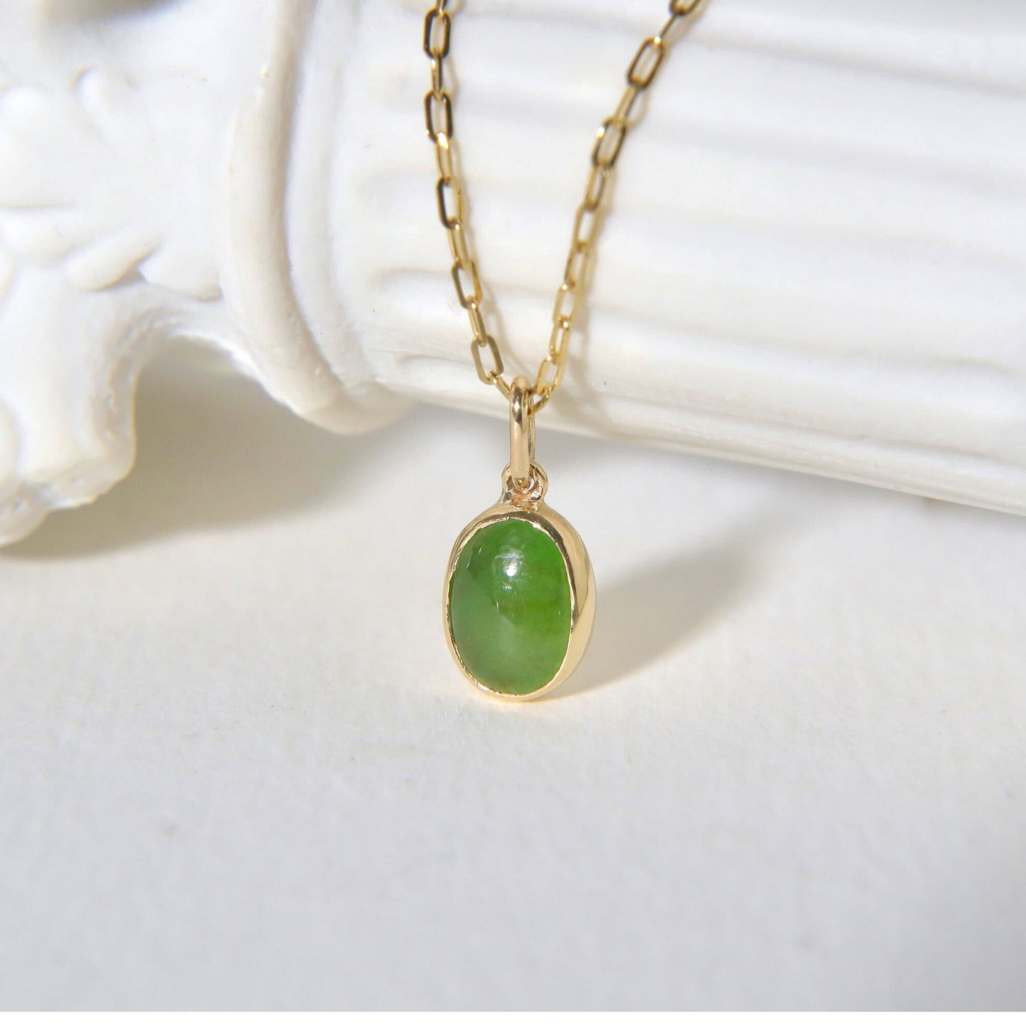 Cooling Jade Pendant