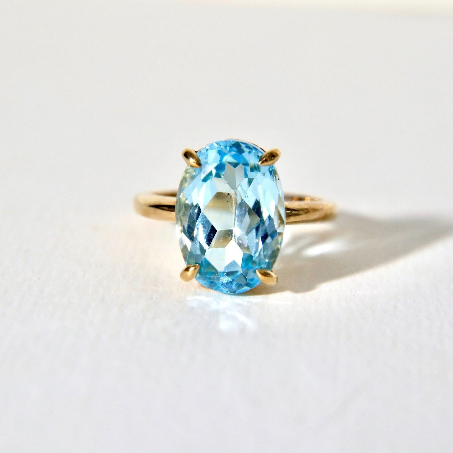 Blueberry Sky Topaz Ring