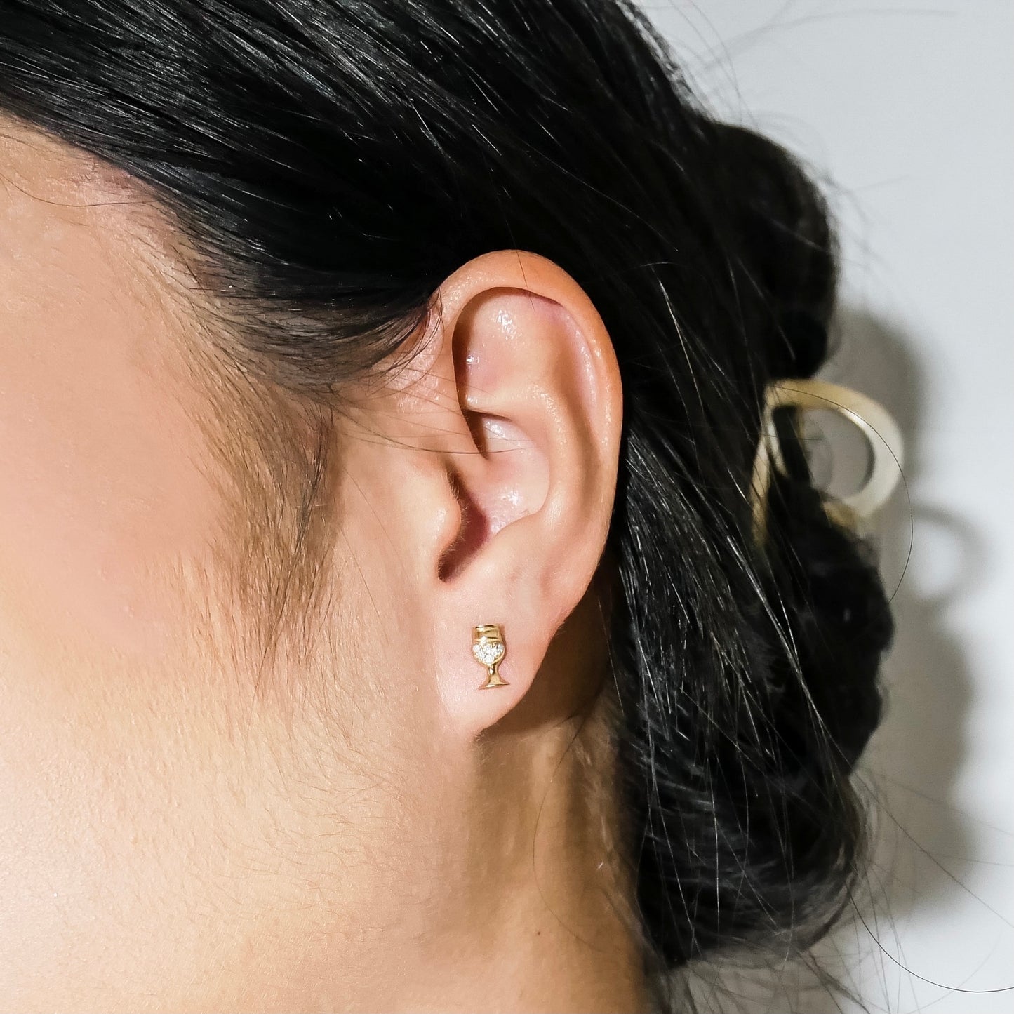 Wine Glass Earring