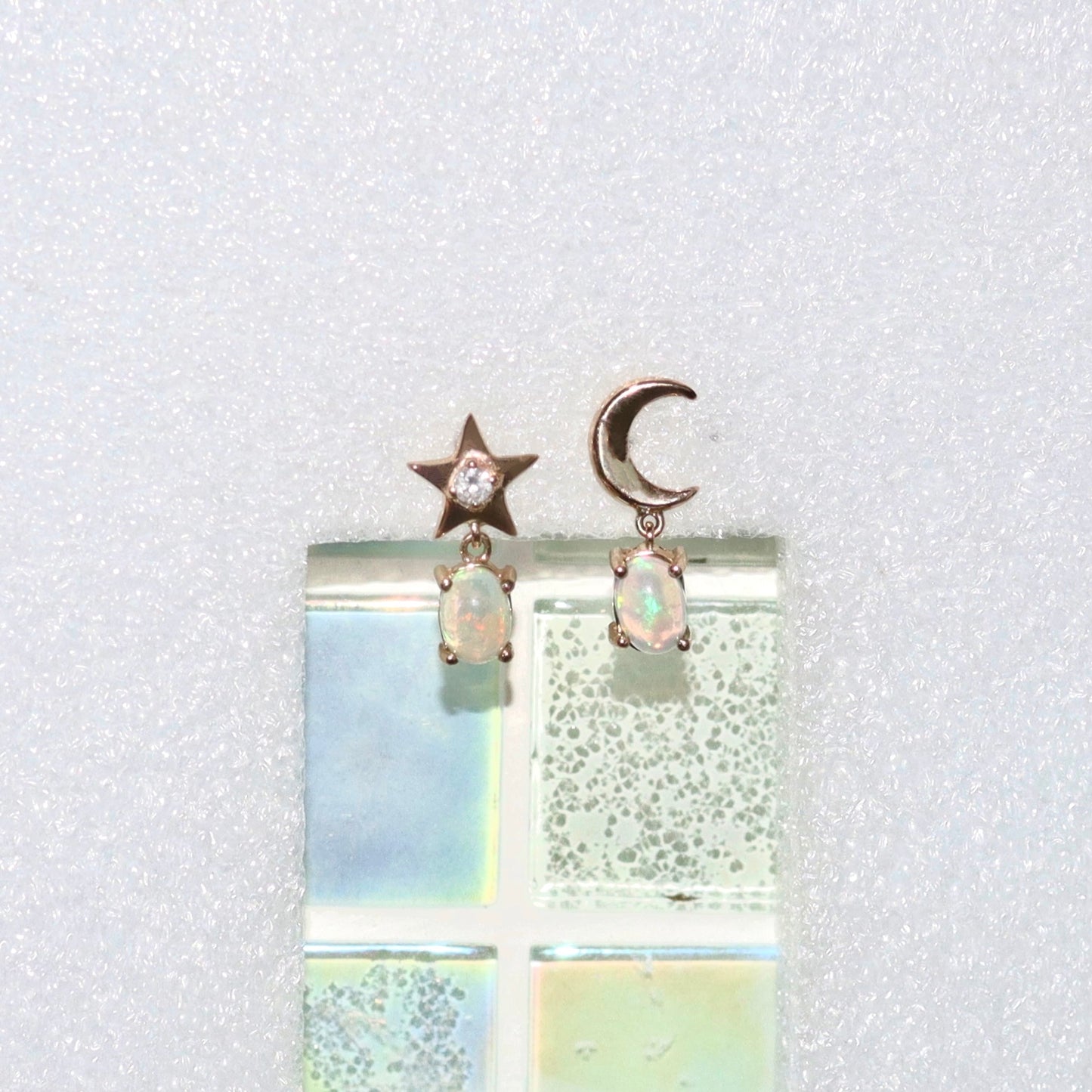 Mismatched De La Lune Earrings