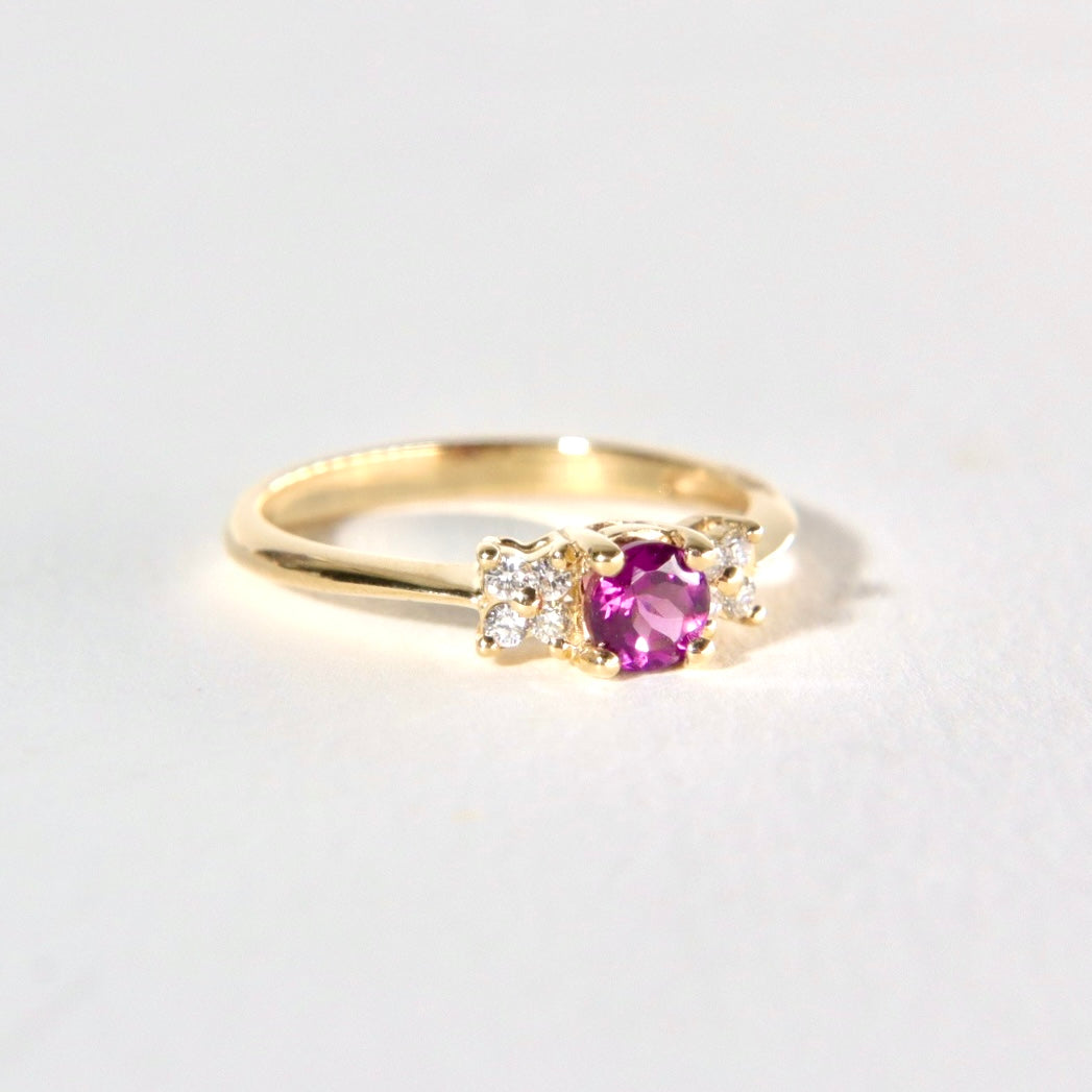 Rose Garnet Crush Ring (8)