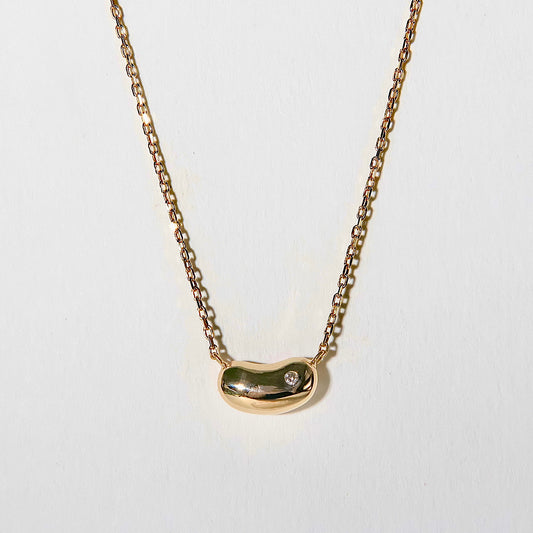 Baby Fava Bean Gold Chain