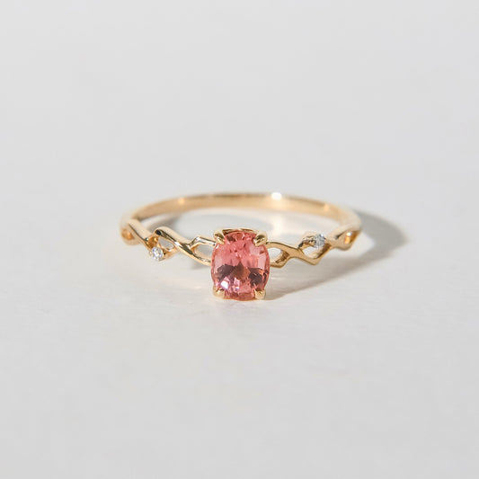 The Vine Pink Tourmaline Ring