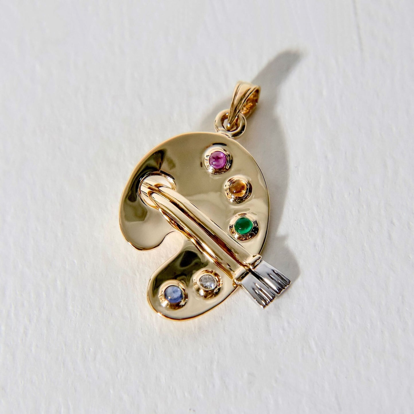 Paint Palette Pendant