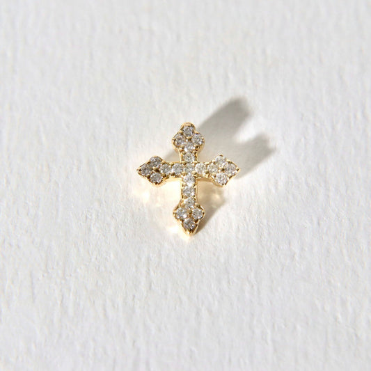 Mini diamond cross