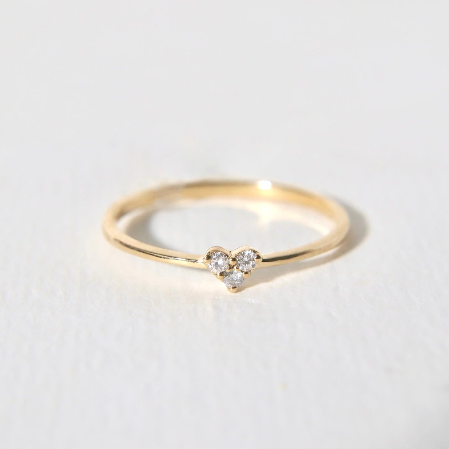 Miniheart Diamond Ring