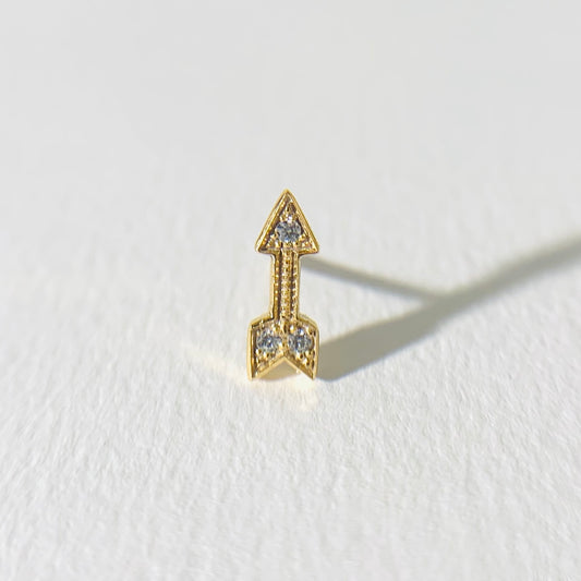 Cupid Arrow Stud