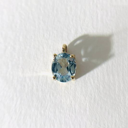 Sky Blue Topaz Pendant