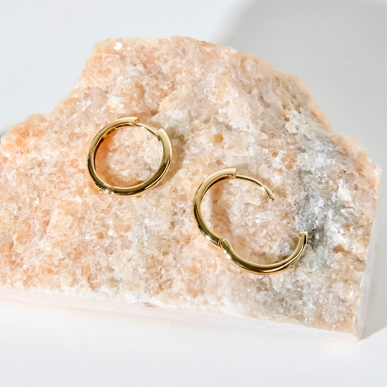 Gold Hoops 13mm