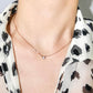 Diamond in Rose Gold Pendant Necklace
