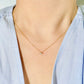 Marquise Diamond Pendant Necklace