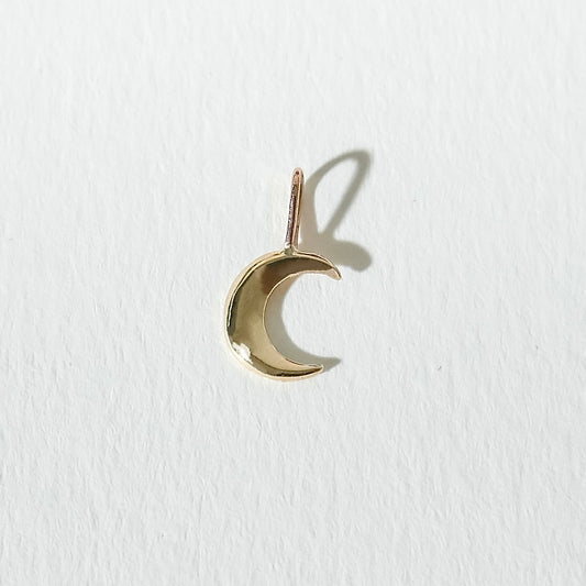 Tiny Crescent Pendant